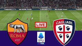 🔴 In Diretta : Roma vs Cagliari | Serie A 2025/26 | Streaming completo della partita