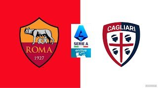 ROMA vs CAGLIARI 🔴DIRETTA LIVE  SERIE A TELECRONACA STATISTICHE & PARTITA LIVE
