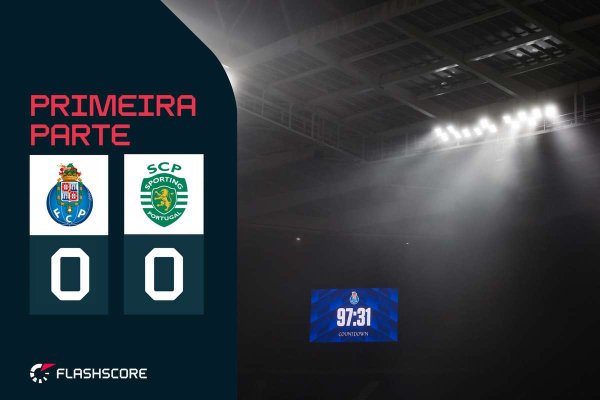 AO VIVO: Cinco minutos ainda sem remates | Flashscore.pt