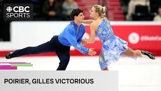 Canadian ice dancers Poirier, Gilles capture 5th-straight national title in Quebec | #CBCSports