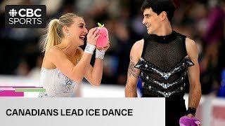 Canadian skaters Piper Gilles and Paul Poirier 1st after rhythm dance at nationals | #CBCSports