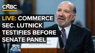 LIVE: Commerce Sec. Lutnick testifies before lawmakers on broadband deployment funding — 2/10/2026