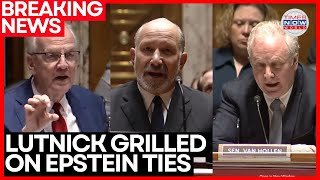 LUTNICK EPSTEIN HEARING LIVE | Commerce Secretary Grilled On Epstein Ties During Broadband Testimony