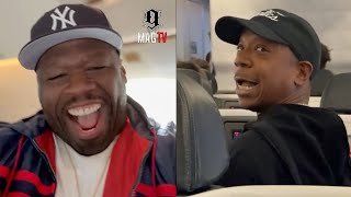 50 Cent Trolls Ja Rule After Tony Yayo & Uncle Murda Pressed Him Off The Plane! ✈️