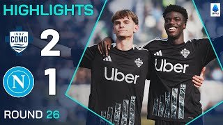 COMO-NAPOLI 2-1 | HIGHLIGHTS | Diao Deals Massive Blow to Napoli’s Title Hopes | Serie A 2024/25