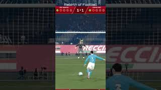 Napoli vs Como - penalty shootout, Coppa Italia 2025/26 - PES 2021 Shorts