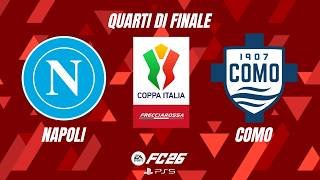 FC 26 | Napoli vs Como | Coppa Italia – Quarti di finale | PS5