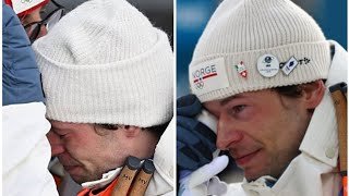 Olympic medalist Storla Holm Laigred breaks down in tears and confesses to cheating on his ...