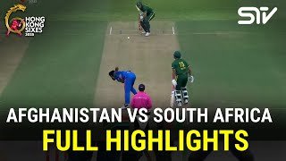 Full Highlights | Afghanistan vs South Africa | Day 1 | Hong Kong Sixes 2025 | ZG1S