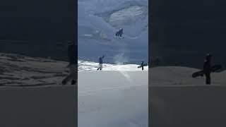 Alessandro Barbieri lands his first triple cork in the halfpipe