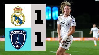 Real Madrid Femenino vs Paris FC: GOLAZO de Linda Caicedo