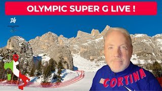 Olympic Women's Super G - Commentary & Watchalong #milanocortina2026 #olympics2026 #superg