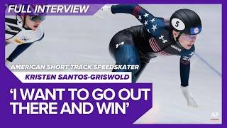 Kristen Santos-Griswold Opens Up on Friendship, Competition & Finding Joy Before Milan 2026