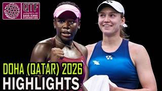 Elena Rybakina vs Victoria Mboko QF Highlights | Qatar Open 2026