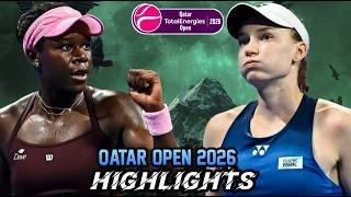 Elena Rybakina vs. Victoria Mboko QF Highlights | Qatar Open 2026 | Today Match
