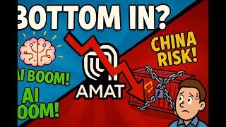 Applied Materials (AMAT Stock) CRASHING!! AI Boom vs  China Risk : My Price Target