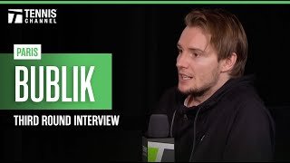 Alexander Bublik on tennis superstitions "We all a bit weird." 😂 | 2025 Paris