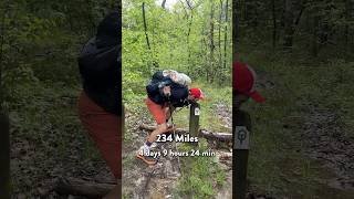New Ozark Trail Unsupported Fastest Known Time! I broke the record!