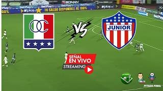 ONCE CALDAS VS JUNIOR En Vivo Hoy 🔴  Liga Betplay 2026 Fecha 6 Partido en vivo