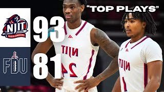 NJIT vs FDU Highlights | Best Moments You Must See