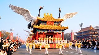 China’s Biggest New Year Parade in Beijing (2026) | Spectacular 4K Floats, Drums, Lanterns & Boats