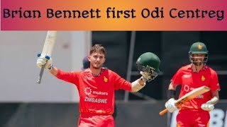 Brian Bennett 169 runs #first hundred against Ireland