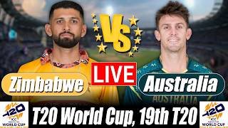 Australia vs Zimbabwe live Score | AUS vs ZIM live Score 19th T20 Commentary | T20 World Cup 2026