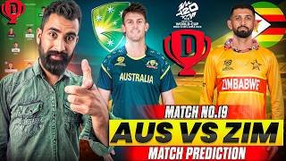 AUS vs ZIM Dream11 Team | AUS vs ZIM Match Prediction | AUS vs ZIM Match Preview | AUS vs ZIM 2025 |