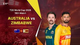 T20 WC 2026: AUS vs ZIM 19th Match - Aussies DOMINATION Mode ON!