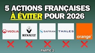 5 ACTIONS FRANÇAISES À ÉVITER POUR 2026 (SPÉCIAL PEA) - Partie 2
