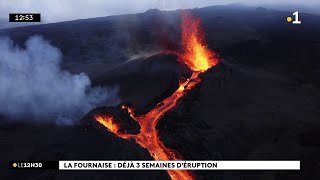 Le Piton de la Fournaise en éruption depuis 3 semaines