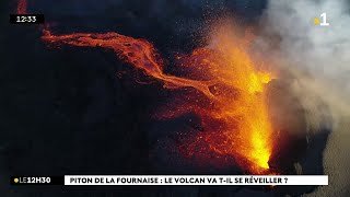 Un regain d’activité a été observé au piton de la fournaise.