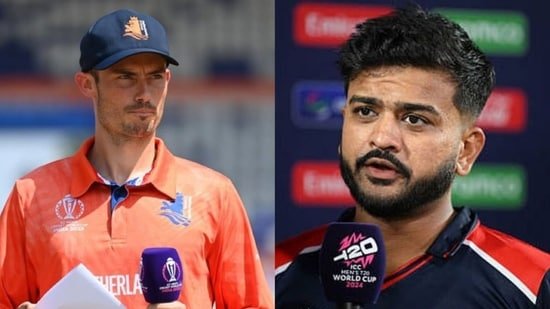 USA vs NED T20 World Cup LIVE Score: Netherlands draw first blood; Shayan Jahangir back in the hut after flying start