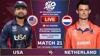 Netherland Vs Usa 21st Live Score And Commentary | World Cup 2026 | Usa Vs Ned | Sk Advise