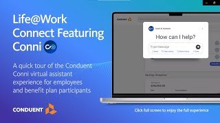 Introducing Conduent’s Conni for Life@Work Connect
