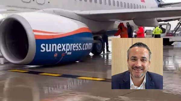 SunExpress CEO’su “Bu daha başlangıç” dedi, uçak pistte kaldı!