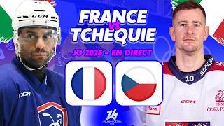 🔴 [LIVE] HOCKEY SUR GLACE : 🇫🇷 FRANCE vs TCHÉQUIE 🇨🇿 / 🔥 RÉACTION ATTENDUE ! - JO 2026 - COMMENTÉ