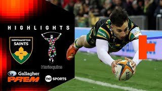 DEMOLITION JOB! 😮‍💨 | Northampton Saints vs Harlequins | Gallagher PREM Rugby Highlights
