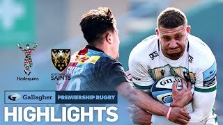 Harlequins v Northampton - HIGHLIGHTS | Electric Attack at Stoop! | Gallagher Premiership 2020/21