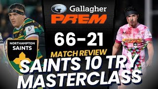 Northampton’s 10‑Try Masterclass Leaves Quins in Ruins | NORTHAMPTON SAINTS VS HARLEQUINS