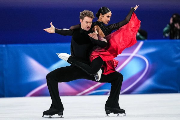 Madison Chock and Evan Bates respond to judging controversy following silver medal