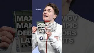 Maxim Naumov makes Olympic debut, honors late parents