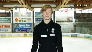 Daniel Grassl Atleta Nazionale italiana di pattinaggio su ghiaccio