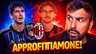 [APPROFITTIAMONE] PISA - MILAN: PRETENDO UN SOLO RISULTATO
