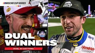 Joey Logano & Chase Elliott Deliver in Their Duels | NASCAR Cup Series