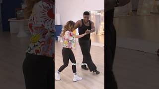 Marcus est en pleine progression pendant sa répétition avec Marie 😍 #dals