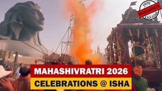 🔴Mahashivratri 2026 Celebration At Isha Yoga Center - Adiyogi Ratham | Isha Foundation | Sadhguru