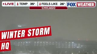 Winter Storm Warning Issued For Chicago