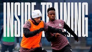 LAST TRAINING SESSION BEFORE REAL SOCIEDAD | Real Madrid City