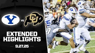 #25 BYU vs. Colorado Extended Highlights | 2025 Big 12 Football